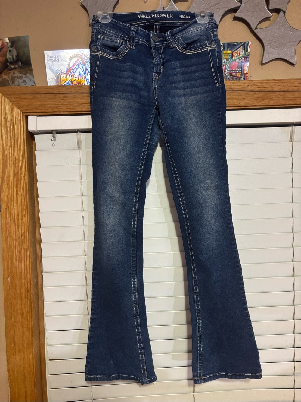 Wallflower Flare Blue Jeans